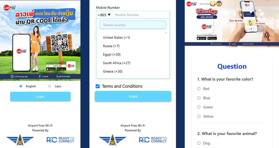 Wi-Fi Portal for Airports